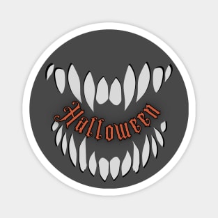 Halloween Scary Teeth Magnet